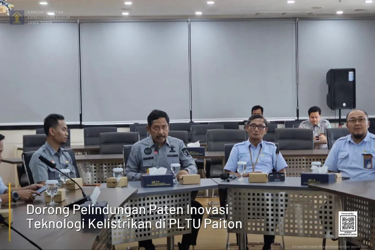 Kemenkum Jatim Tingkatkan Pelindungan Paten Teknologi Energi di PLTU Paiton