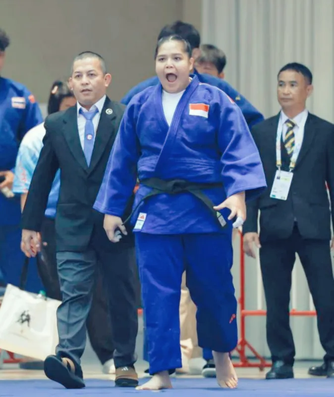 Atlet Judo Lampung Indah Permata Sari Lolos Pendidikan TNI