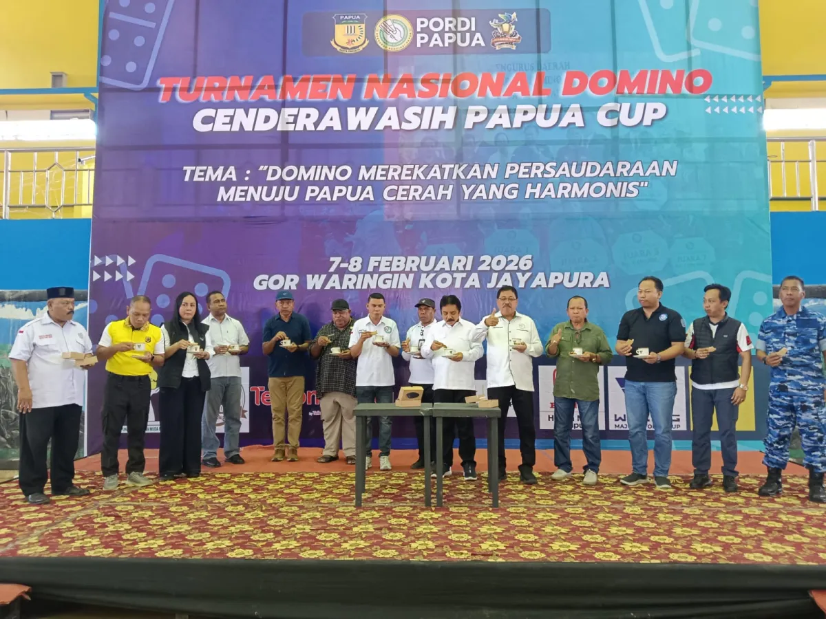 Turnamen Domino Cenderawasih Papua Cup 2026 Sukses Diikuti 1.216 Peserta