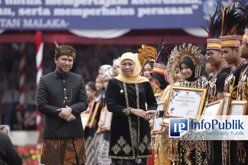 Pemprov Jatim Rayakan Hardiknas 2025 dengan Penghargaan dan Komitmen Pendidikan Bermutu