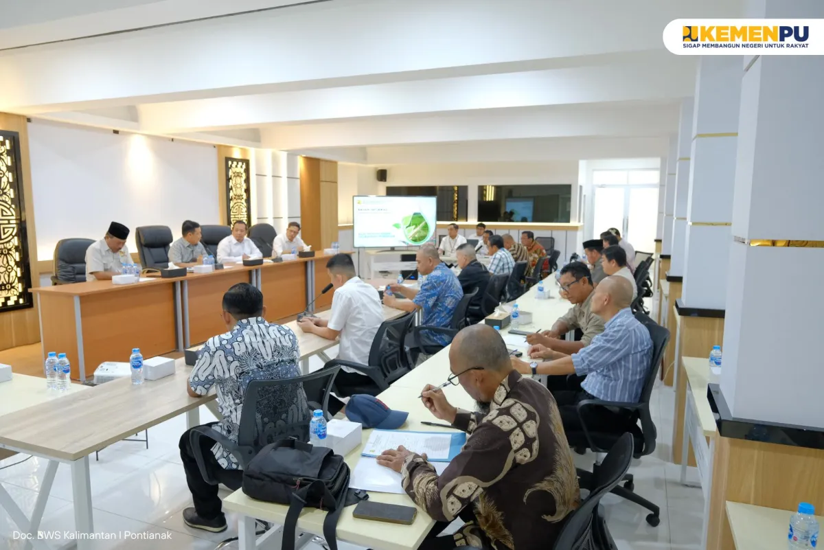 BWS Kalimantan I Gelar Konsultasi dengan DPRD Sambas untuk Sinergi Pengelolaan Sumber Daya Air