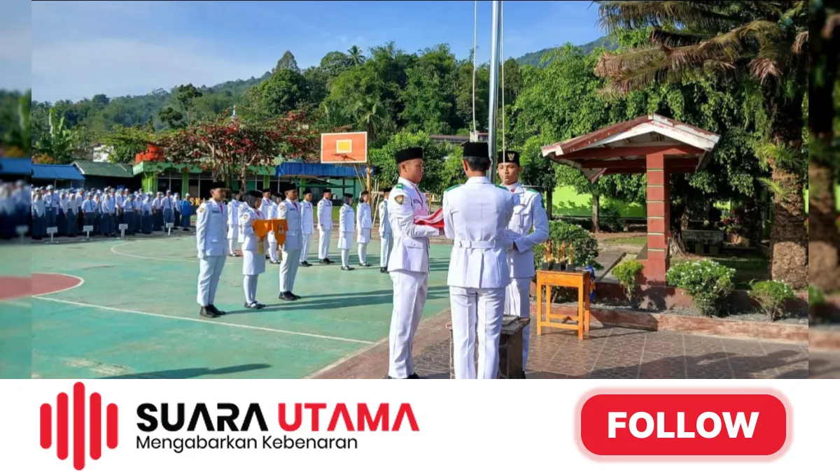Wabup Bambang Agus Suprabudi Hadiri Upacara Bendera di SMA Negeri 1 Lebong