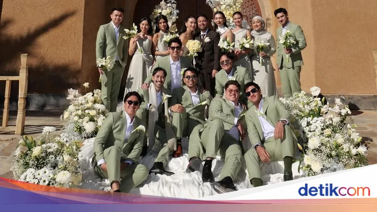 Selebritas Hadiri Pernikahan Ranggaz Laksmana di Maroko