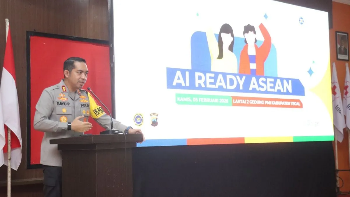 Polres Tegal dan AI ASEAN Gelar Pelatihan AI untuk Pelajar