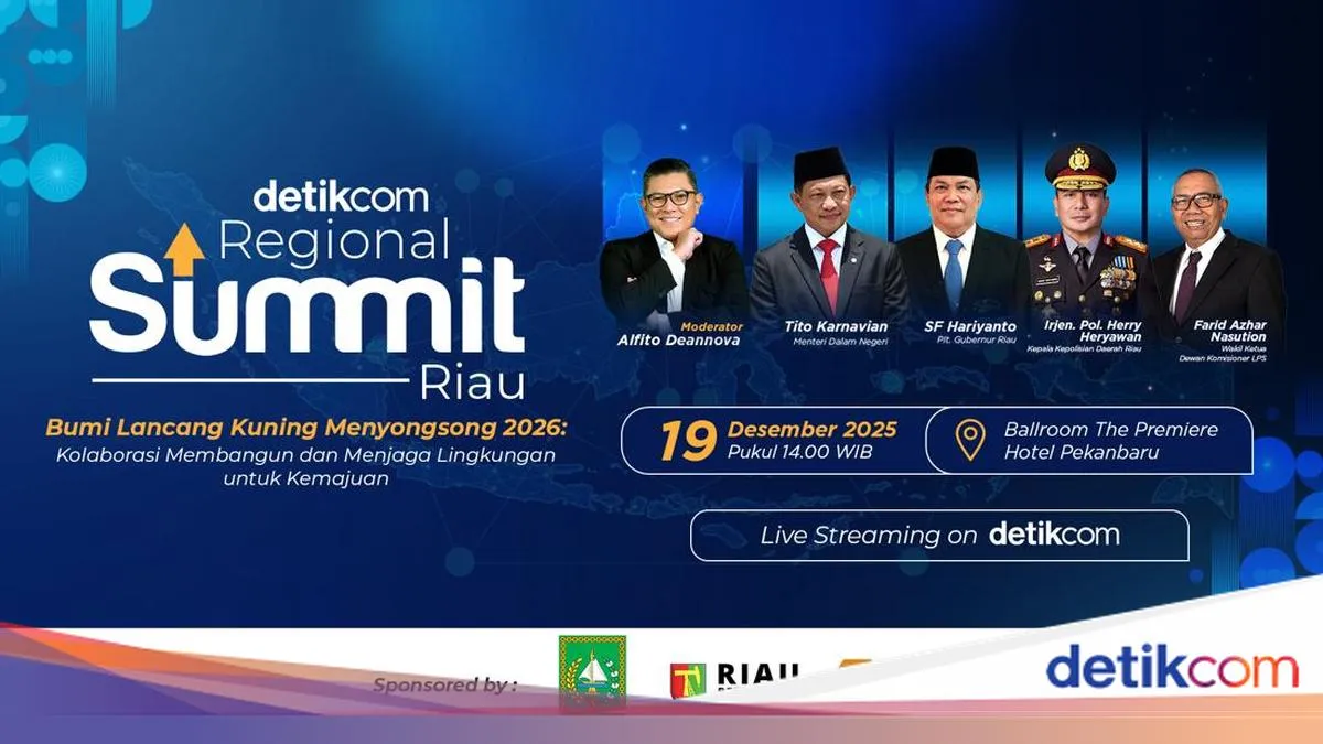 Detikcom Summit Riau: Membangun Komitmen Pembangunan Berkelanjutan