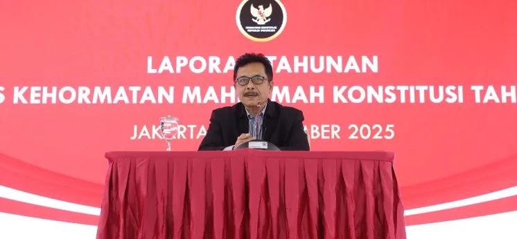 Majelis Kehormatan MK Laporkan Kinerja 2025 dan Rekomendasi Perubahan Aturan