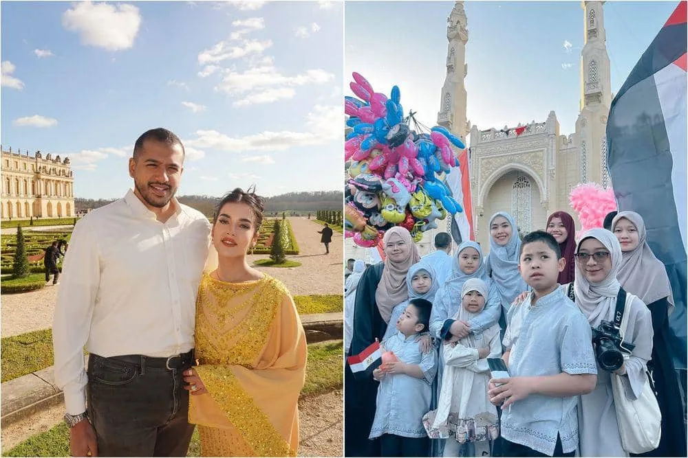 Selebritas Rayakan Lebaran 2025 di Berbagai Negara