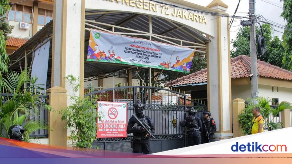 Tiga Ledakan Guncang SMAN 72 Kelapa Gading, 54 Siswa Terluka