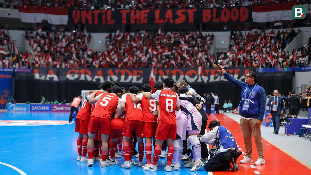 Timnas Futsal Indonesia Terpaksa Jalani Perpanjangan Waktu Setelah Imbang 4-4 Melawan Iran di Final Piala Asia