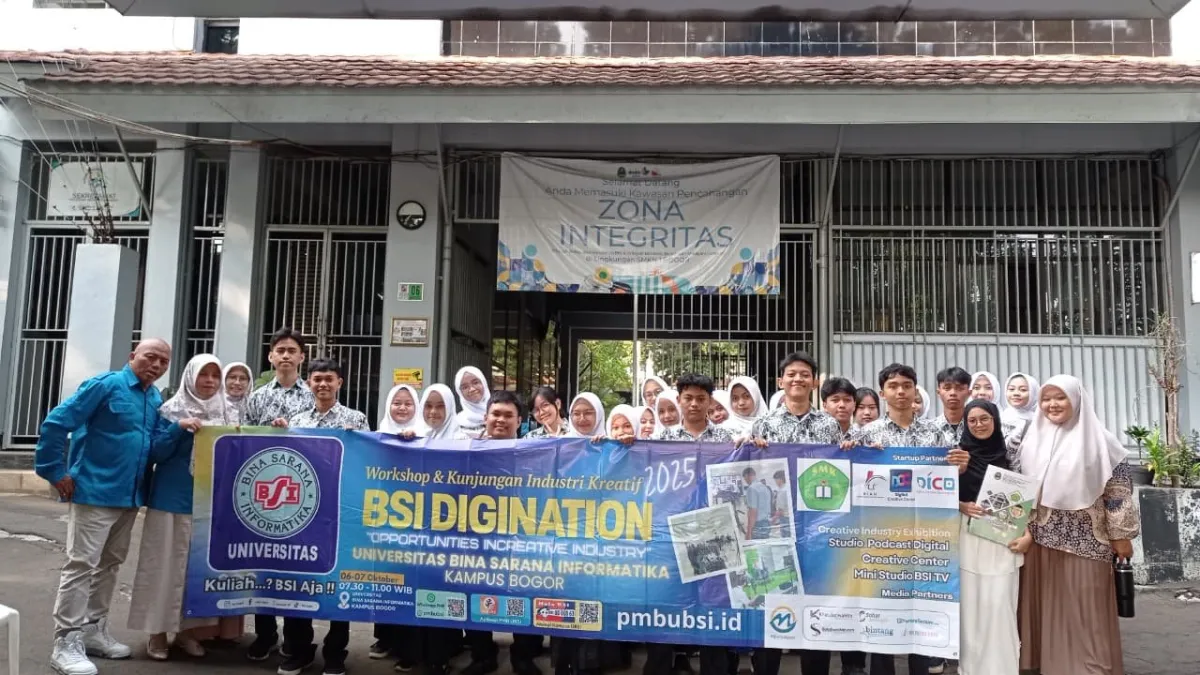 UBSI dan DICO Kenalkan Dunia Broadcasting Digital kepada Siswa SMK