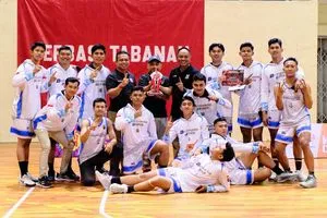 Tim Basket Bhayangkara Dewata Polda Bali Juara Bupati Tabanan Basketball Competition 2025