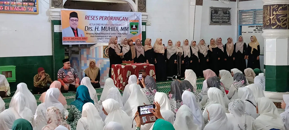 Ketua DPRD Sumbar Ajak Majelis Taklim Kolaborasi Tangani Masalah Sosial