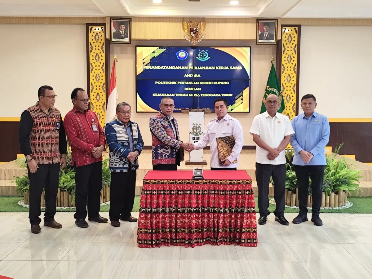 Kejati NTT dan Politani Kupang Perpanjang Kerja Sama untuk Penguatan Hukum