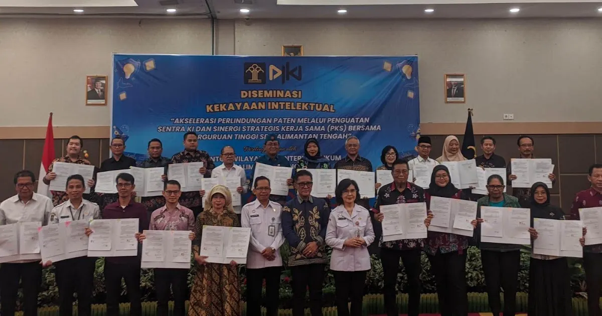Kemenkum Kalteng Perkuat Ekosistem Inovasi Melalui PKS Diseminasi Kekayaan Intelektual
