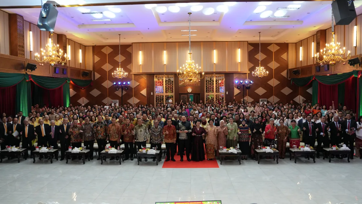 Jaksa Agung Burhanuddin Hadiri Perayaan Natal Kejaksaan RI 2025