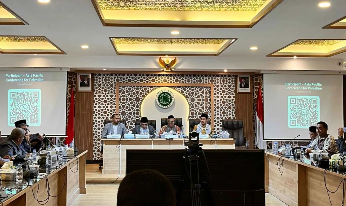 MUI Sambut Delegasi Konferensi Asia Pasifik untuk Dukungan Palestina