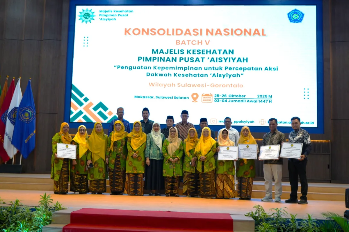 Aisyiyah Gelar Konsolidasi Nasional Dakwah Kesehatan di Makassar