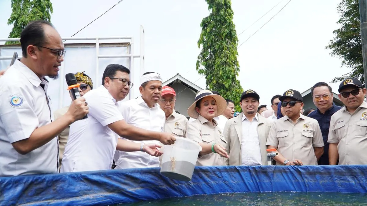 Kunjungan Kepala Badan Pangan Nasional dan Komisi IV DPR ke Sentra Benih Padi di Subang