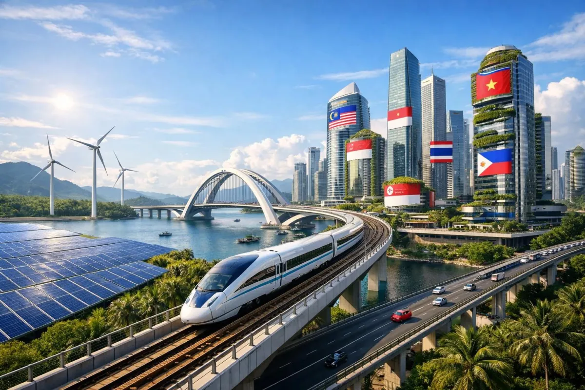 Transformasi Investasi Infrastruktur ASEAN Pasca Krisis Energi Global