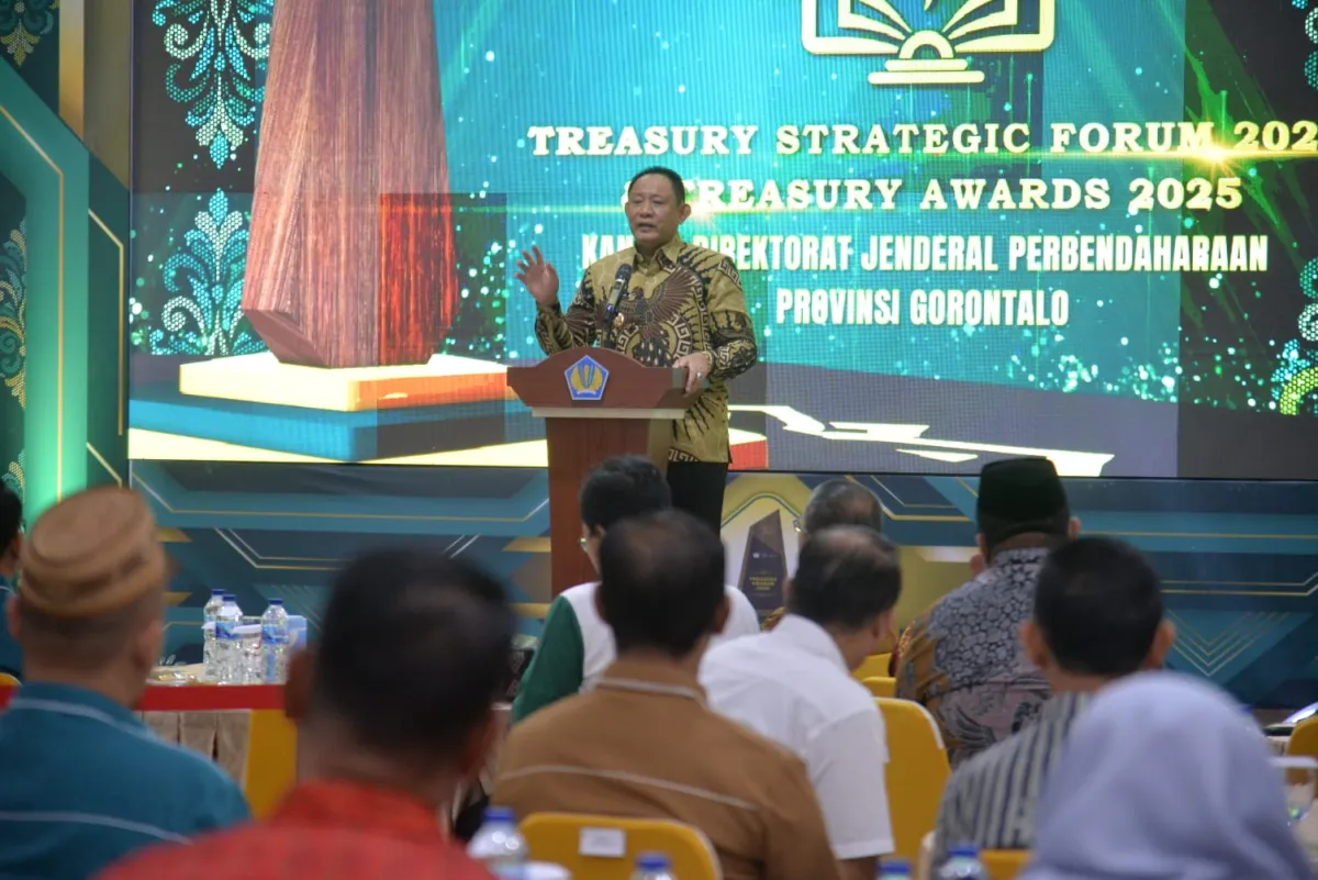 Gorontalo Raih Dua Penghargaan dalam Treasury Awards 2025