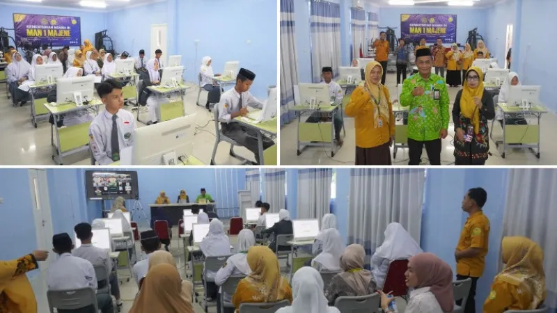Pembukaan Olimpiade Madrasah Indonesia Sulbar 2025 Secara Resmi