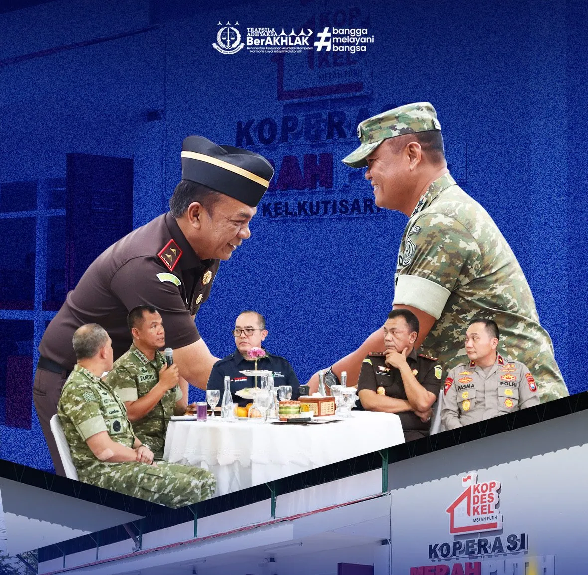 Kunjungan Wakil Panglima TNI Dorong Percepatan Koperasi Desa Merah Putih di Surabaya