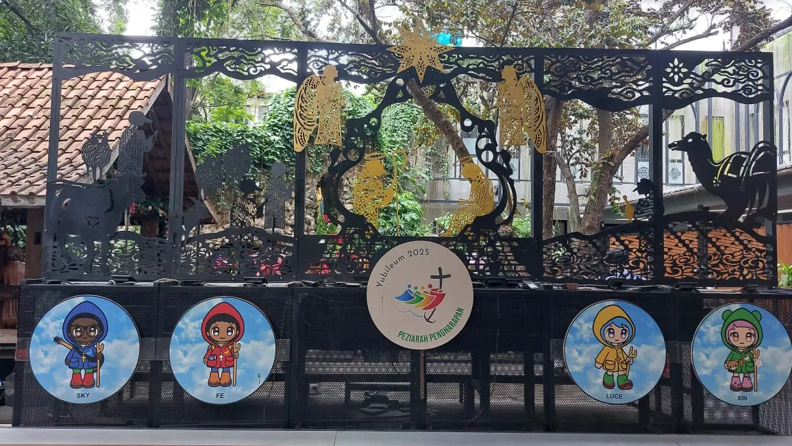 Katedral Jakarta Hadirkan Dekorasi Natal Ramah Lingkungan dari Daur Ulang