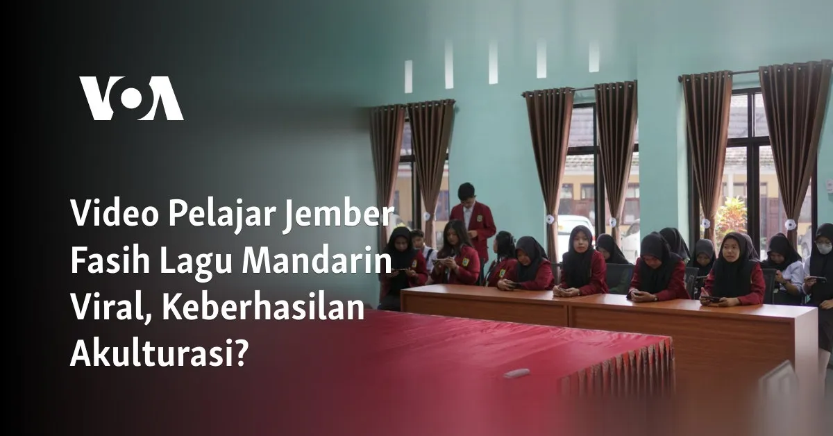 Keberhasilan Pelajar Jember Menguasai Lagu Mandarin: Sebuah Contoh Akulturasi Budaya