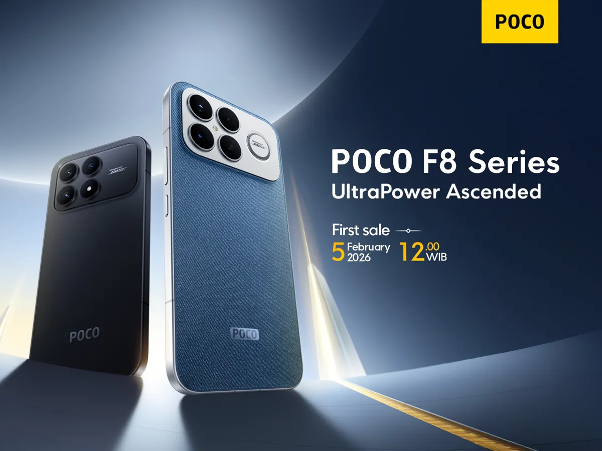 POCO F8 Series Resmi Meluncur di Indonesia dengan Performa Unggulan