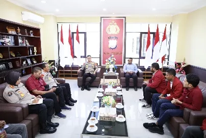 Kapolda Maluku Ajak IMM Tingkatkan Kolaborasi untuk Rawat Demokrasi