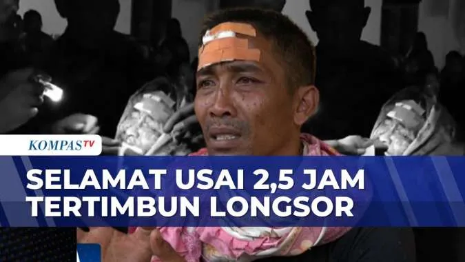 Anggota TNI Selamat Setelah 2,5 Jam Tertimbun Longsor di Sumut