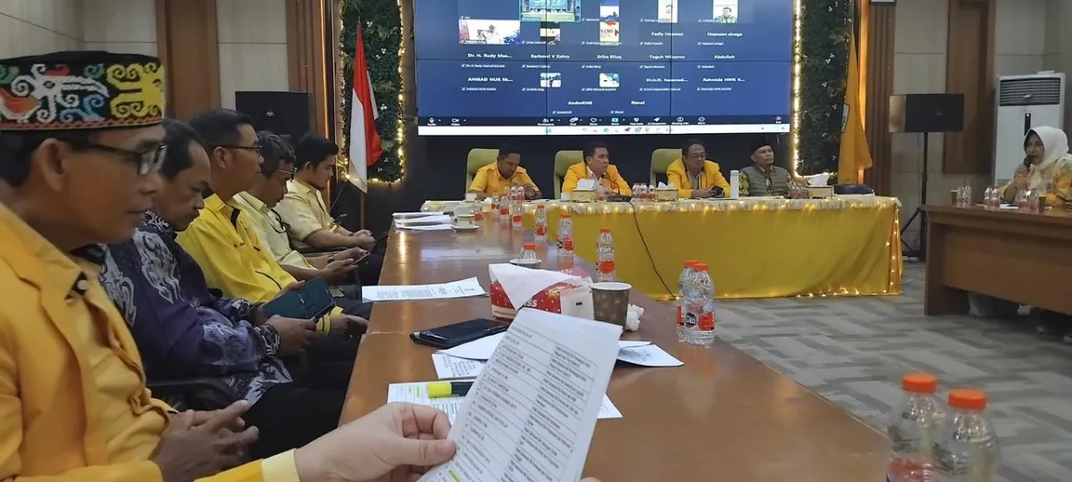 DPD Golkar Kaltim Tetapkan 132 Pengurus dalam Rapat Pleno Perdana
