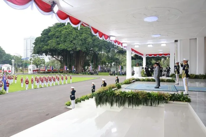 Prabowo Sambut PM Australia dengan Tarian Budaya NTT di Istana Merdeka