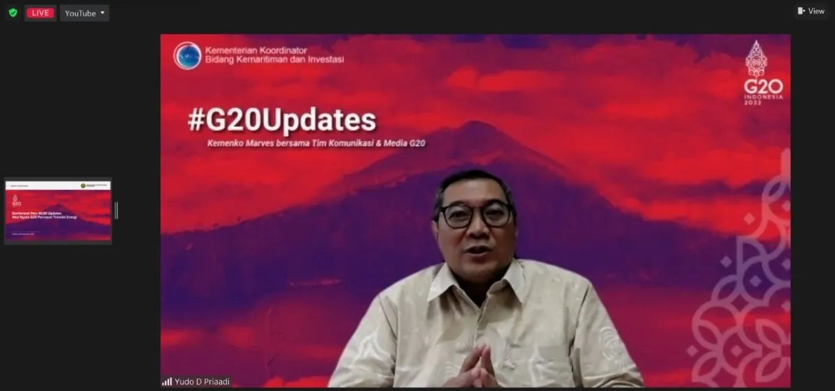 Menteri Energi G20 Serukan Komitmen Bersama untuk Transisi Energi di KTT