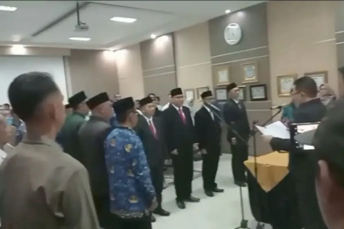 Pelantikan Direksi BUMD Tasikmalaya oleh Bupati Ade Sugianto di Akhir Masa Jabatan