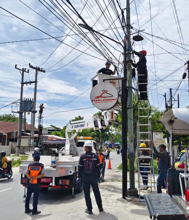 Pemko Pekanbaru Mulai Penataan Kabel Fiber Optik Bersama APJATEL