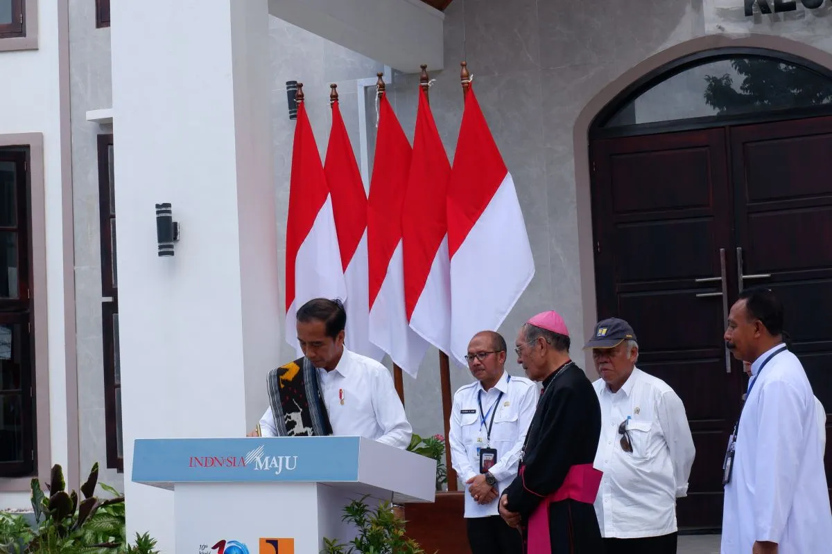 Presiden Jokowi Resmikan Gereja Katedral di Kupang sebagai Ruang Dialog Bangsa