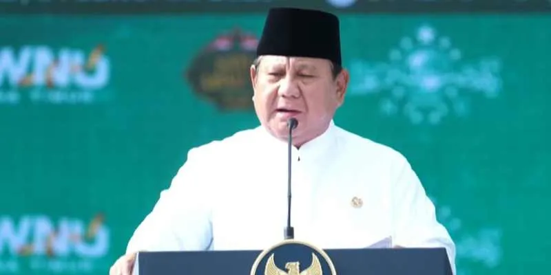 Prabowo: NU Pilar Persatuan dan Kedamaian Bangsa