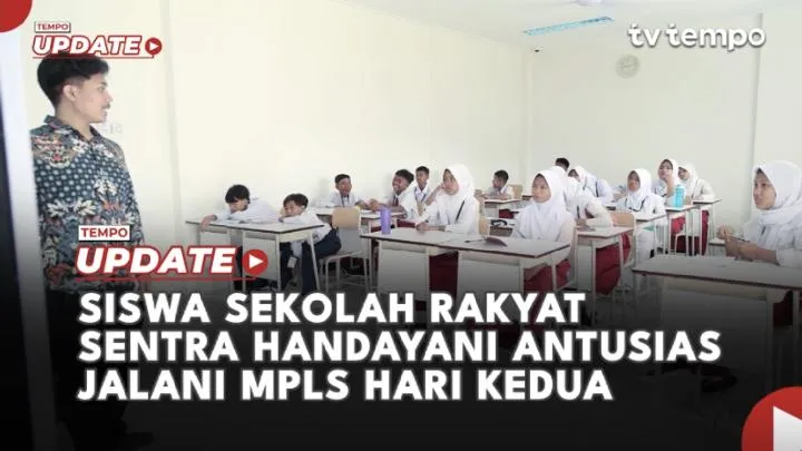 Antusiasme Siswa Sekolah Rakyat Sentra Handayani dalam MPLS Hari Kedua