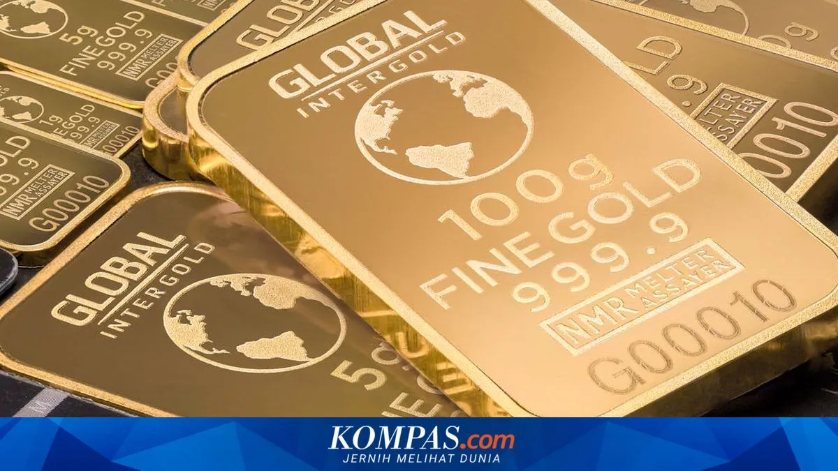Harga Emas Dunia Mencapai Rekor Tertinggi di Tengah Ketidakpastian Ekonomi Global