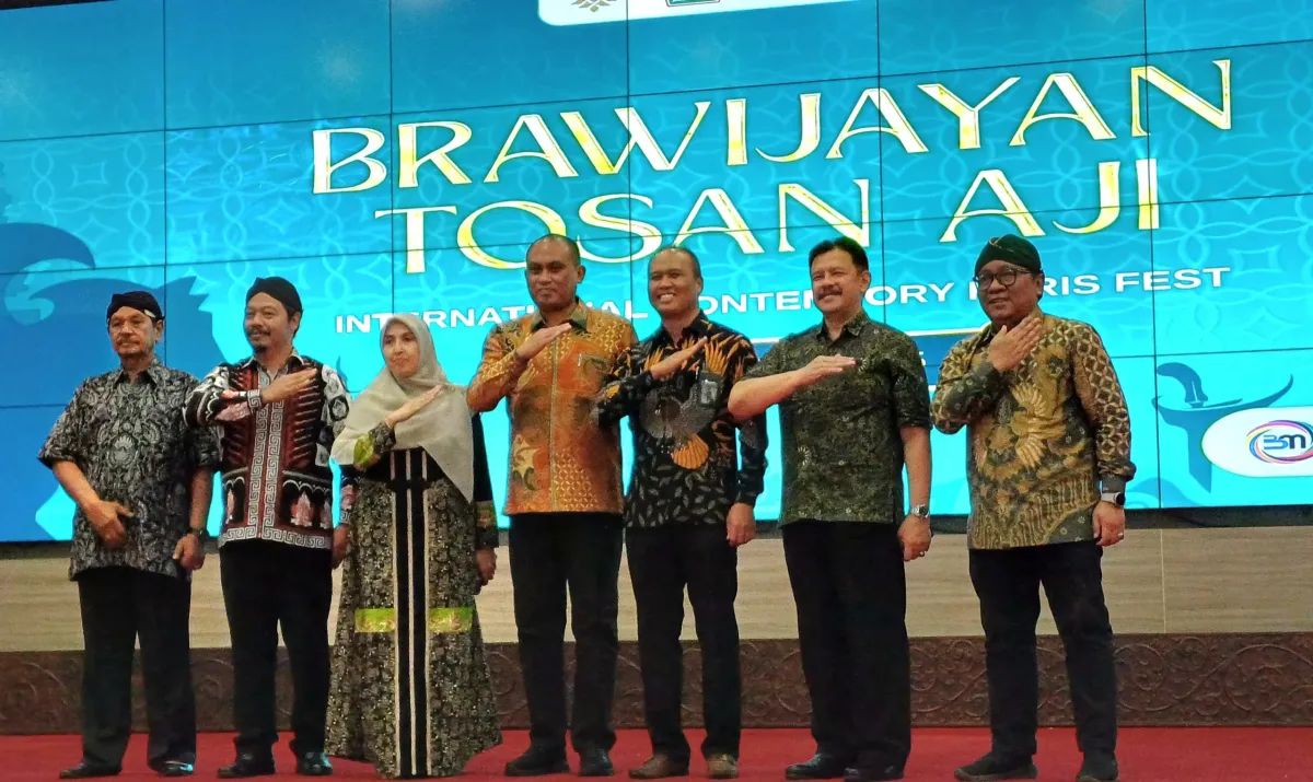 Pameran Keris Nusantara dalam Brawijayan Tosan Aji Fest 2025