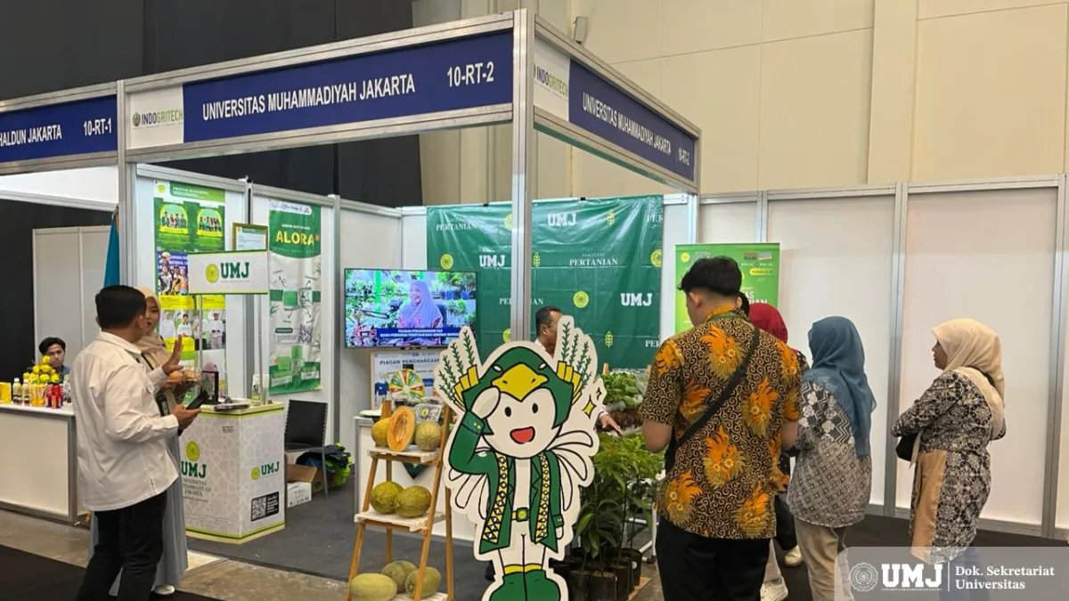 FTan UMJ Perkenalkan Inovasi Urban Farming di INDOGRITECH 2025