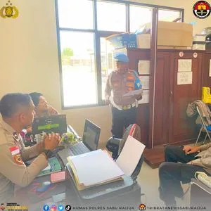 Polres Sabu Raijua Tegaskan Larangan Gaya Hidup Hedonis di Kalangan Anggota