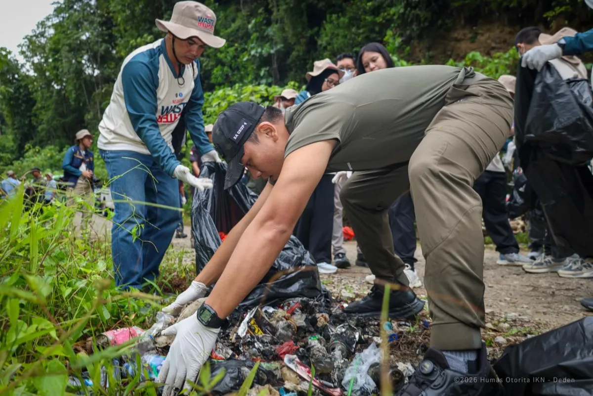 IKN Gelar Aksi Bersih Sampah untuk Dukung Pariwisata Berkelanjutan