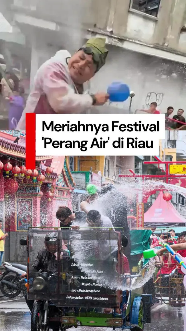 Kemeriahan Festival Cian Cui: Perang Air Rayakan Imlek 2026