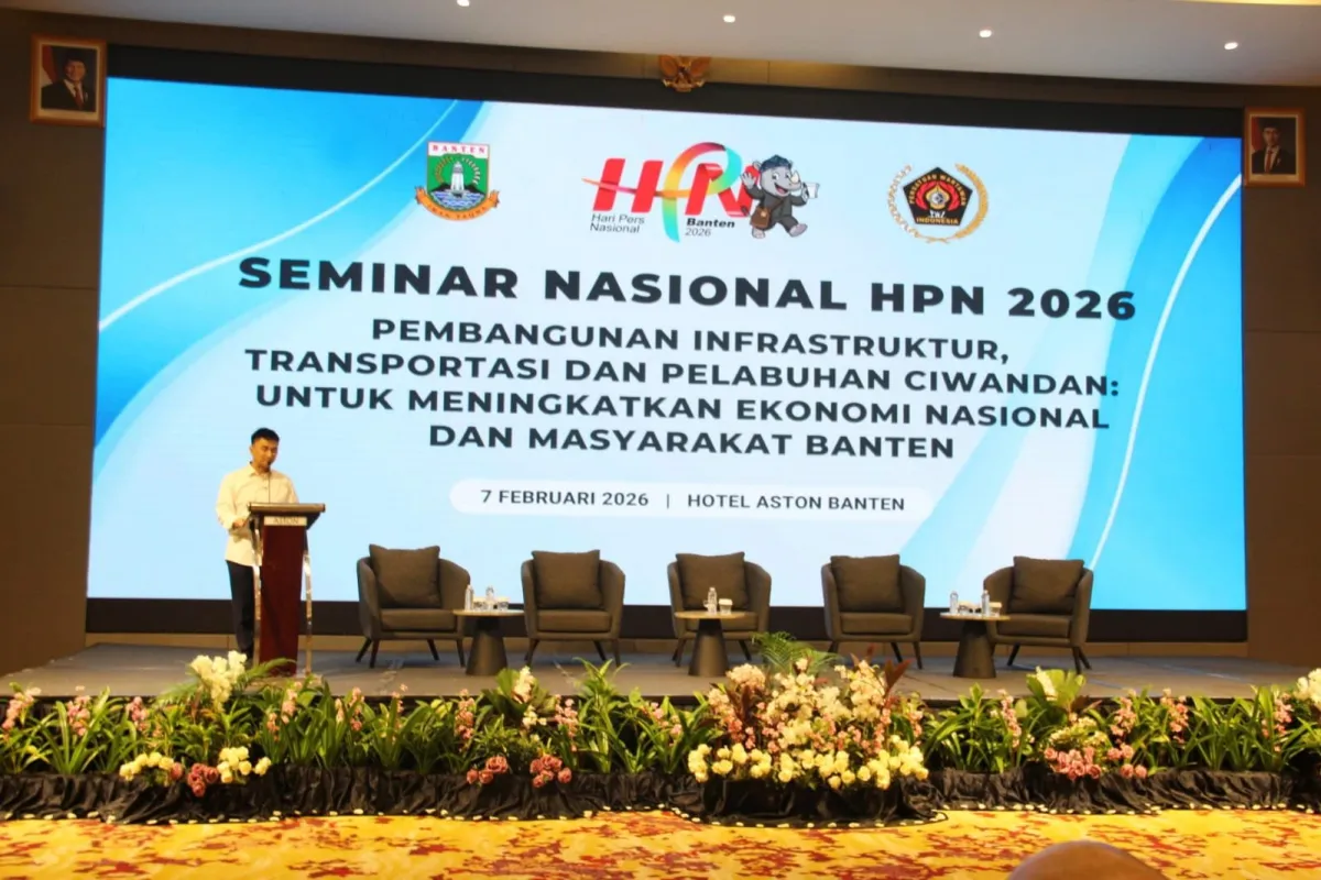 Wagub Banten Resmikan Seminar Nasional Pembangunan Infrastruktur Transportasi