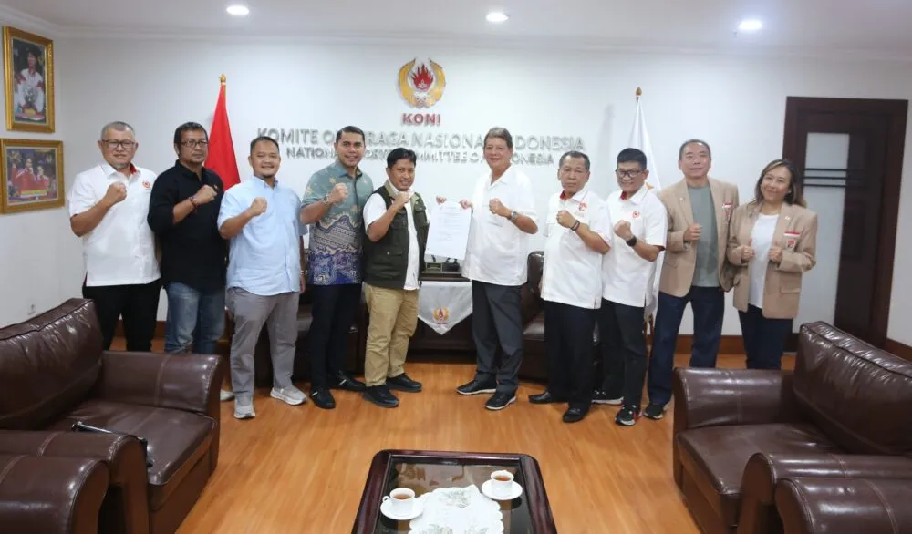 KONI Pusat dan Sumatera Barat Kolaborasi Kembangkan Database Atlet Nasional
