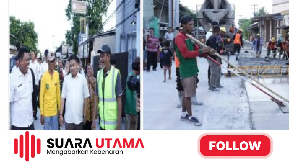 Bupati Subang Tinjau Proyek Jalan Rp1,3 Miliar di Pamanukan, Tegaskan Semua Wilayah Diperhatikan