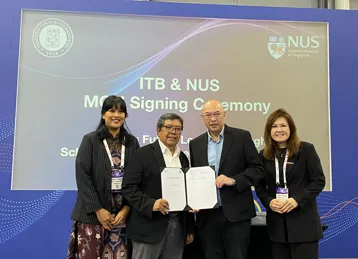 ITB dan NUS Tandatangani MoU untuk Tingkatkan Inovasi dan Kewirausahaan