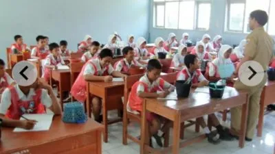 SMPN 5 Rangkasbitung Terapkan Pembelajaran Daring Selama Revitalisasi Ruang Kelas